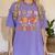 Fall In Love With Learning Retro Autumn Thanksgiving Teacher Women's Comfort Colors T-Shirt Violet Fall In Love With Learning Retro Autumn Thanksgiving Teacher Women's Comfort Colors T-Shirt Violet
