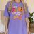 Lets Fall In Love With PE Teacher Thanksgiving Women's Comfort Colors T-Shirt Violet Lets Fall In Love With PE Teacher Thanksgiving Women's Comfort Colors T-Shirt Violet