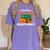 Are You Fall O Ween Directions Halloween Teacher Retro Women's Comfort Colors T-Shirt Violet Are You Fall O Ween Directions Halloween Teacher Retro Women's Comfort Colors T-Shirt Violet