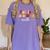 Fall Teacher Fall In Love With Math Math Thanksgiving Women's Comfort Colors T-Shirt Violet