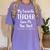 My Favorite Teacher Gave Me This Shirt Dad Daughter Women's Comfort Colors T-Shirt Violet My Favorite Teacher Gave Me This Shirt Dad Daughter Women's Comfort Colors T-Shirt Violet