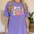 In My Field Day Era Teacher Kids Cute Groovy Field Day Women's Comfort Colors T-Shirt Violet