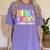 Field Day Green Team For Teacher Kids Field Day Games Women's Comfort Colors T-Shirt Violet Field Day Green Team For Teacher Kids Field Day Games Women's Comfort Colors T-Shirt Violet