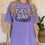 Field Day Vibes For Teacher Kids Happy Field Day 2025 Women's Comfort Colors T-Shirt Violet Field Day Vibes For Teacher Kids Happy Field Day 2025 Women's Comfort Colors T-Shirt Violet