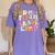 In My Fifth Grade Era 5th Grade Era Teacher Back To School Women's Comfort Colors T-Shirt Violet