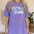Fifth Grade Team Coquette Bow 5th Grade Teacher Girl Kid Women's Comfort Colors T-Shirt Violet Fifth Grade Team Coquette Bow 5th Grade Teacher Girl Kid Women's Comfort Colors T-Shirt Violet