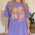 First Grade Dream Retro Team Fall Halloween Spooky Teachers Women's Comfort Colors T-Shirt Violet First Grade Dream Retro Team Fall Halloween Spooky Teachers Women's Comfort Colors T-Shirt Violet