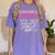 Full Heart Daycare Provider Nanny Au Pair Pre-K Teacher Women's Comfort Colors T-Shirt Violet