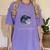 Full Moon Teacher Humor For Men Women Girls Kids Women's Comfort Colors T-Shirt Violet