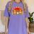 Fun Polynomial Calculus Algebra Poly-Gnome-Ials Math Teacher Women's Comfort Colors T-Shirt Violet