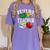 Future Teacher With Canyon And Book Teacher Men Women Girls Kids Women's Comfort Colors T-Shirt Violet