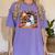 Ghost Book Reading Halloween Books Lover Teacher Women's Comfort Colors T-Shirt Violet Ghost Book Reading Halloween Books Lover Teacher Women's Comfort Colors T-Shirt Violet