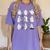 Ghost Science Teacher Chemistry Laboratory Halloween Costume Women's Comfort Colors T-Shirt Violet Ghost Science Teacher Chemistry Laboratory Halloween Costume Women's Comfort Colors T-Shirt Violet