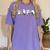 Ghost Science Teacher Chemistry Laboratory Halloween Women's Comfort Colors T-Shirt Violet