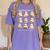 Ghosts Halloween Montessori Teacher Educator Costume Women's Comfort Colors T-Shirt Violet Ghosts Halloween Montessori Teacher Educator Costume Women's Comfort Colors T-Shirt Violet