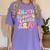 In My Glowing Teacher Era Teaching Back To School Women's Comfort Colors T-Shirt Violet In My Glowing Teacher Era Teaching Back To School Women's Comfort Colors T-Shirt Violet
