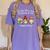 Gnome It's Fine I'm Fine Everything Is Fine Teacher Xmas Women's Comfort Colors T-Shirt Violet Gnome It's Fine I'm Fine Everything Is Fine Teacher Xmas Women's Comfort Colors T-Shirt Violet