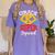 Grade K Super Squad Superhero Kindergarten Teacher Team Women's Comfort Colors T-Shirt Violet