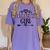 Granddaughter Nanas Girl Women's Comfort Colors T-Shirt Violet