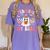 Groovy Teaching My Boos Teacher Ghost Halloween Teacher Women's Comfort Colors T-Shirt Violet Groovy Teaching My Boos Teacher Ghost Halloween Teacher Women's Comfort Colors T-Shirt Violet