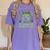 Halloween 67 Meme Science Chemistry Teacher Periodic Table Women's Comfort Colors T-Shirt Violet