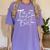 Halloween Best Teachers Are A Bit Batty Spooky Bats Women's Comfort Colors T-Shirt Violet Halloween Best Teachers Are A Bit Batty Spooky Bats Women's Comfort Colors T-Shirt Violet