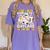 Halloween You Can't Scare Me I'm a Daycare Teacher Ghost Women's Comfort Colors T-Shirt Violet Halloween You Can't Scare Me I'm a Daycare Teacher Ghost Women's Comfort Colors T-Shirt Violet