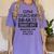 Halloween Gym Teacher Prisoner Costume Women's Comfort Colors T-Shirt Violet Halloween Gym Teacher Prisoner Costume Women's Comfort Colors T-Shirt Violet