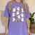 Halloween Math Teacher Ghost Math Teacher Spooky Halloween Women's Comfort Colors T-Shirt Violet Halloween Math Teacher Ghost Math Teacher Spooky Halloween Women's Comfort Colors T-Shirt Violet