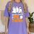 Halloween PE Teacher Shirt Can't Scare Me Women's Comfort Colors T-Shirt Violet Halloween PE Teacher Shirt Can't Scare Me Women's Comfort Colors T-Shirt Violet