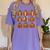 Halloween Teacher Fall Book Pumpkin Retro Reading Women's Comfort Colors T-Shirt Violet