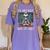 Halloween Teacher I'Ll Just Wait Until It's Quiet Women Women's Comfort Colors T-Shirt Violet