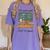 Halloween Teacher I'Ll Just Wait Until It's Quiet Women's Comfort Colors T-Shirt Violet Halloween Teacher I'Ll Just Wait Until It's Quiet Women's Comfort Colors T-Shirt Violet