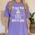 Halloween Teacher Math I'Ll Just Wait Until It's Quiet Women's Comfort Colors T-Shirt Violet Halloween Teacher Math I'Ll Just Wait Until It's Quiet Women's Comfort Colors T-Shirt Violet