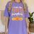 Halloween Teacher I Teach The Cutest Pumpkins In The Patch Women's Comfort Colors T-Shirt Violet Halloween Teacher I Teach The Cutest Pumpkins In The Patch Women's Comfort Colors T-Shirt Violet