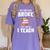 Halloween Teacher Tee My Broom Broke So Now I Teach Women's Comfort Colors T-Shirt Violet