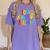 Happy 100th Day Of School 100 Days Brighter Girls Teacher Women's Comfort Colors T-Shirt Violet