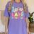 Happy 100th Day Of School 100 Days Brighter Teachers Kids Women's Comfort Colors T-Shirt Violet
