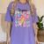 Happy Dot Day 2025 Coquette Bow Teachers Kids Boys Girls Women's Comfort Colors T-Shirt Violet Happy Dot Day 2025 Coquette Bow Teachers Kids Boys Girls Women's Comfort Colors T-Shirt Violet