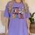 Happy First Day Of School PE Teacher Life Back To School Women's Comfort Colors T-Shirt Violet