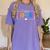 Happy Fri-Yay Fri Yay Teacher Student Friday Weekend Women's Comfort Colors T-Shirt Violet Happy Fri-Yay Fri Yay Teacher Student Friday Weekend Women's Comfort Colors T-Shirt Violet
