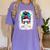 Happy Fri-Yay Friday Teacher Life Happy Friday Women's Comfort Colors T-Shirt Violet Happy Fri-Yay Friday Teacher Life Happy Friday Women's Comfort Colors T-Shirt Violet