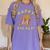 Happy Fri Yay Retro French Fries Friday Lovers Fun Teacher Women's Comfort Colors T-Shirt Violet