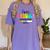 Happy Friyay Teacher School Friday Weekend Vibes Women's Comfort Colors T-Shirt Violet Happy Friyay Teacher School Friday Weekend Vibes Women's Comfort Colors T-Shirt Violet