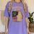 Haunted By 67 Ghost Math Joke Student Halloween Nerd Teacher Women's Comfort Colors T-Shirt Violet