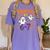 Haunted 67 Ghost Math Teacher Halloween Costume Math Pun Women's Comfort Colors T-Shirt Violet Haunted 67 Ghost Math Teacher Halloween Costume Math Pun Women's Comfort Colors T-Shirt Violet
