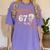 Haunted By 67 Halloween 67 Meme Six Seven Teacher Women's Comfort Colors T-Shirt Violet Haunted By 67 Halloween 67 Meme Six Seven Teacher Women's Comfort Colors T-Shirt Violet