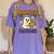Haunted By Fractions Math Halloween Teacher Women's Comfort Colors T-Shirt Violet Haunted By Fractions Math Halloween Teacher Women's Comfort Colors T-Shirt Violet