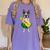 Hawaiian Boston Terrier Dog Pineapple Ukulele Summer For Men Women Girls Kids Women's Comfort Colors T-Shirt Violet