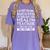 Health Teacher Tshirt Appreciation For Men Women Women's Comfort Colors T-Shirt Violet